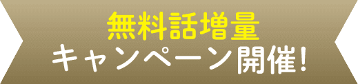 無料話増量キャンペーン